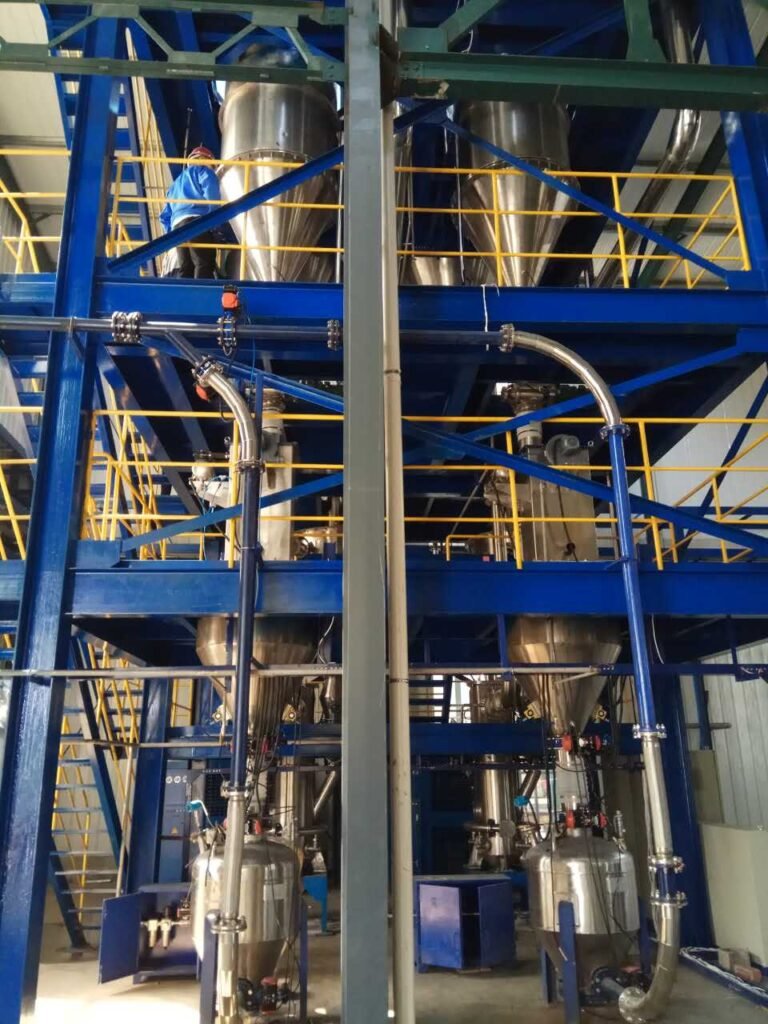 Dense Phase Positive Pressure Conveying System After Crushing