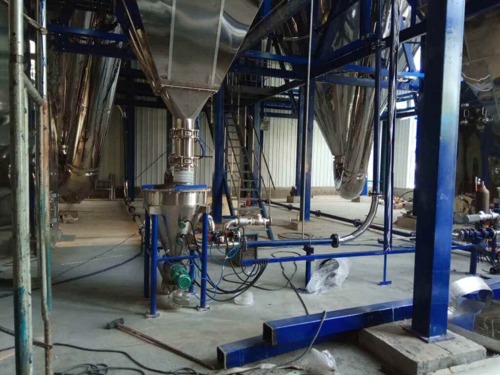 Negative Pressure Conveying System After Drying