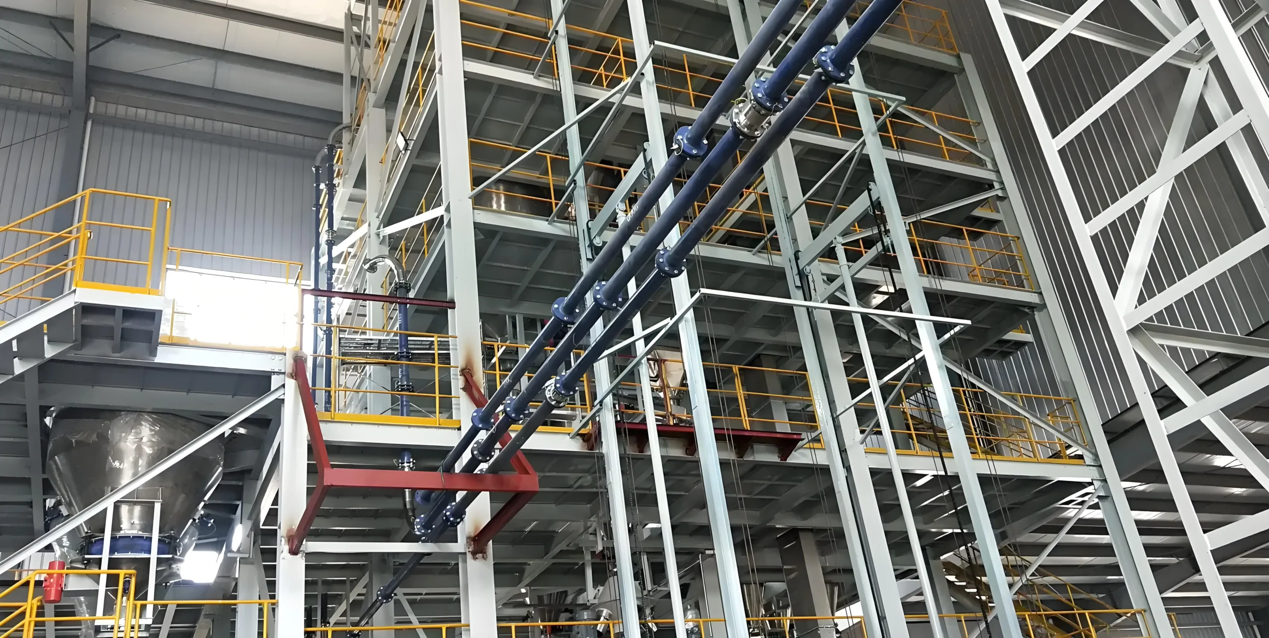 Pneumatic conveying